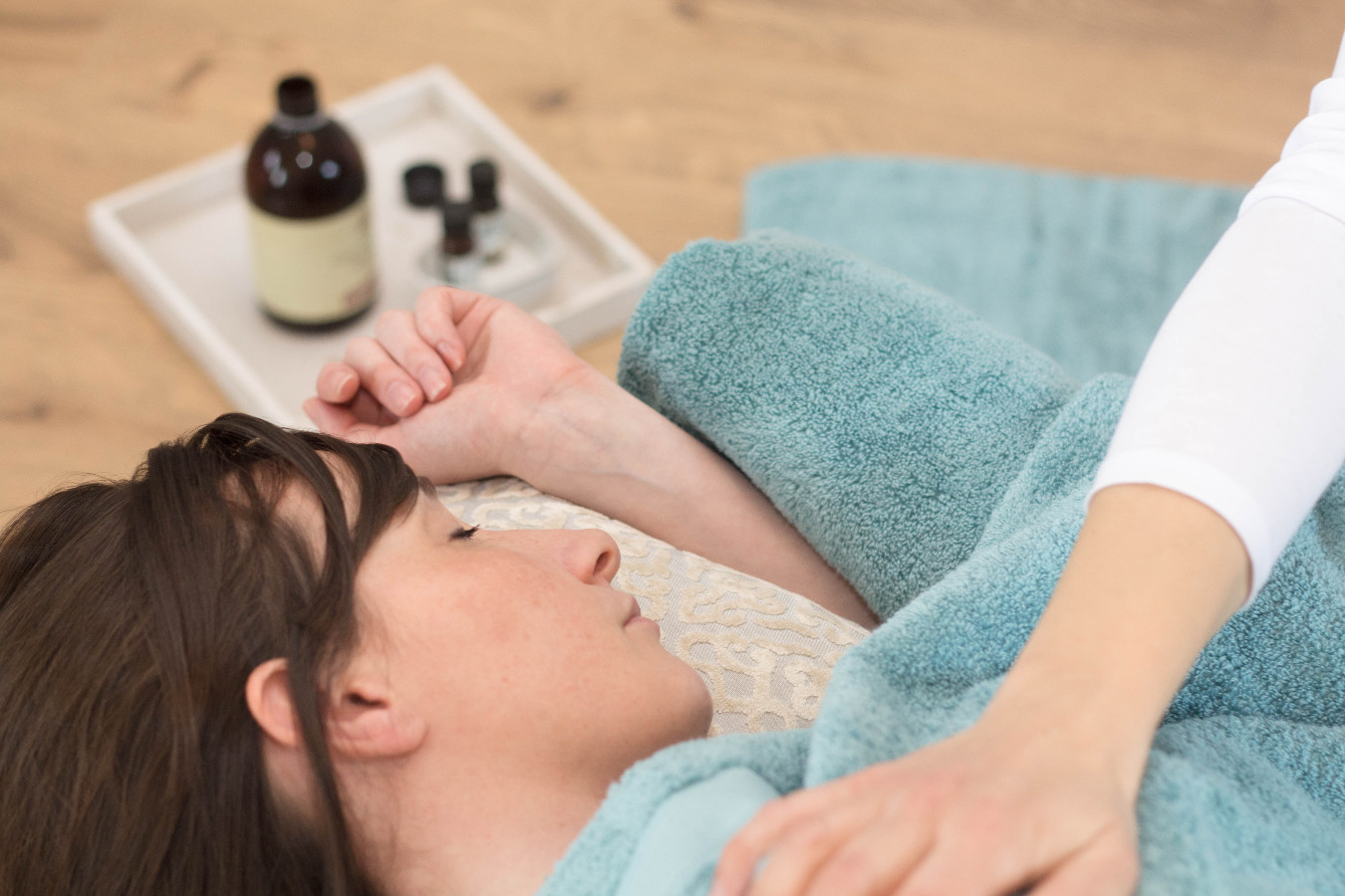 Photo of woman getting a massage